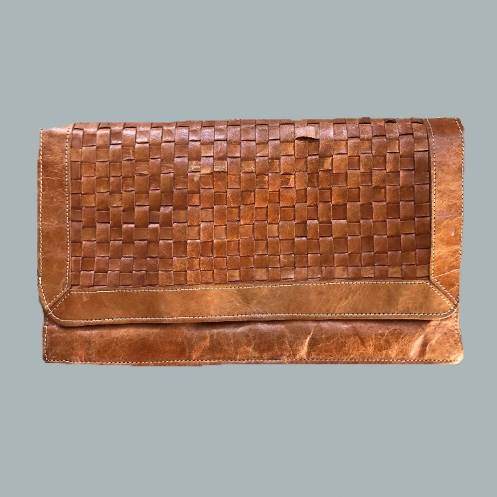 Genuine Leather Clutch